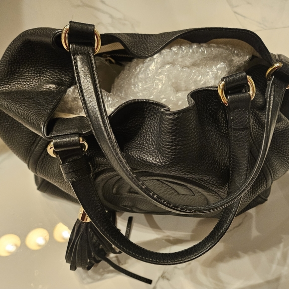 🖤Gorgeous Authentic Gucci Soho Leather Bag Medium - Picture 16 of 17